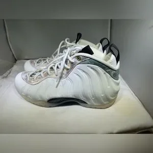 Nike Shoes Preowned Nike Air Foamposite One Womens 75 Summit White Black Marble Poshmark